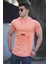Madmext Pudra Erkek Kapşonlu T-Shirt 4611 1