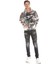 CL405 Kurukafalı Gotik Desenli Kapşonlu Sweatshirt 5
