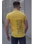 Baskılı Sarı Erkek T-Shirt 3023 2