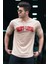 Baskılı Camel Erkek T-Shirt 4630 1
