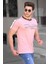Baskılı Pudra Erkek T-Shirt 4530 1