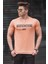 Baskılı Turuncu Erkek T-Shirt 4588 1