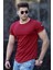 Yırtık Detaylı Bordo T-Shirt 2883 1