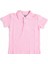 Pembe Kısa Kol 6-16 Yaş Okul Çocuk Lakos /T-shirt - 80238-Pembe 1