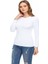 Elit 2203 Sıfır Yaka Uzun Kol Kadın Body 1