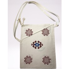 Sanat Harmanı Sanat Harmanı, Tokat Kalıp Baskı, Kilim Desenli Özel Tasarım, Günlük Kullanım ve Plaj Çantası.