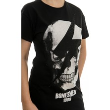 Bonesmen T-Shirt Kısa Elbise "parlayan Kurukafa"