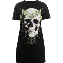 Bonesmen T-Shirt Kısa Elbise Green Magıc Skull