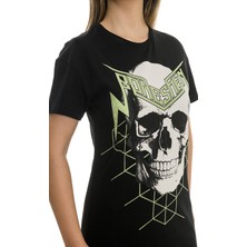 Bonesmen T-Shirt Kısa Elbise Green Magıc Skull