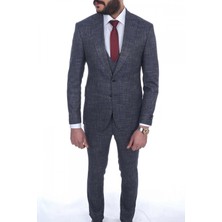 Jan Carlucci Slimfit Yelekli Drop 6 Takım
