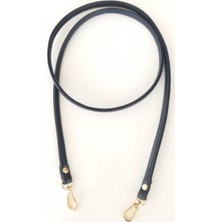 Angel Çanta Akssesuar Spagetti Model Çanta Sapı Lacivert Renk Light Gold Metal