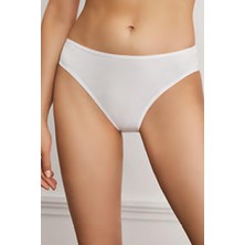 Eros Kadın Klasik Slip 3'lü Siyah-Beyaz-Ten