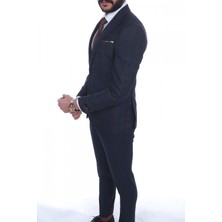 Jan Carlucci Slimfit Yelekli Drop 6 Takım