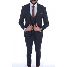 Jan Carlucci Slimfit Yelekli Drop 6 Takım