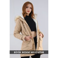 Içi Peluş Kaban Bej - 8106.1316.