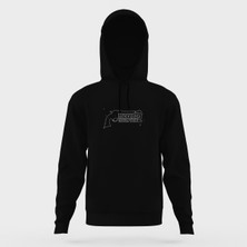 Tshirthane Red Dead Redemption 2 Siyah Erkek Kapüşonlu Sweatshirt Uzun Kol