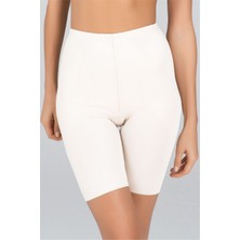 Kom Alaia Kadın Beyaz Çift Kat Karın Ve Kalça Korse