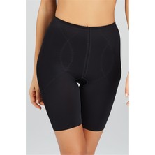 Kom Alaia Kadın Siyah Çift Kat Karın Ve Kalça Korse