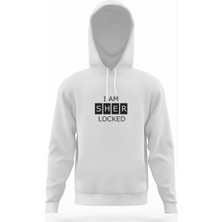 Tshirthane Sherlock Holmes Decal Sticker Tişört Sherlocked Beyaz Erkek Kapüşonlu Sweatshirt Uzun Kol
