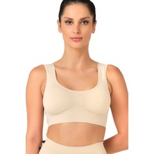 Emay Seamless Toparlayıcı Pedli Sporcu Sütyen 4021