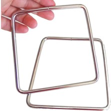 Angel Çanta Aksesuar Gümüş Renk Metal Çanta Sap