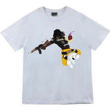 Stonedfame Glo Gang Baskılı T-Shirt