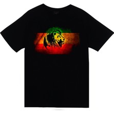 Stonedfame Aslan Baskılı T-Shirt
