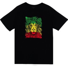 Stonedfame Aslan Baskılı T-Shirt