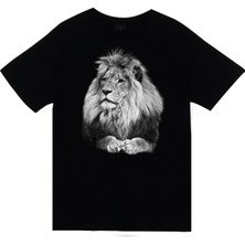 Stonedfame Aslan Baskılı T-Shirt
