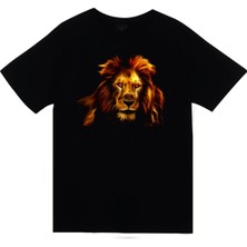 Stonedfame Aslan Baskılı T-Shirt