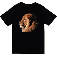 Stonedfame Aslan Baskılı T-Shirt