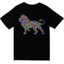 Stonedfame Aslan Baskılı T-Shirt
