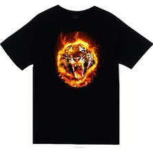 Stonedfame Kaplan Baskılı T-Shirt