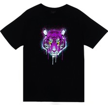 Stonedfame Kaplan Baskılı T-Shirt