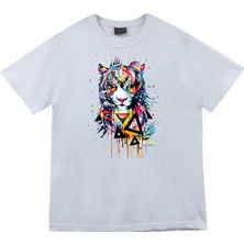 Stonedfame Kaplan Baskılı T-Shirt