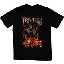 Stonedfame Trivium Baskılı T-Shirt
