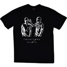 Stonedfame Twenty One Pilots Baskılı T-Shirt