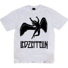 Stonedfame LED Zeppelin Baskılı T-Shirt
