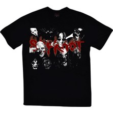 Stonedfame Slipknot Baskılı T-Shirt