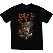 Stonedfame Slayer Baskılı T-Shirt