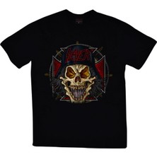 Stonedfame Slayer Baskılı T-Shirt