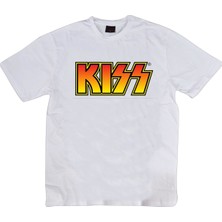 Stonedfame Kiss Baskılı T-Shirt