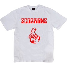 Stonedfame Scorpions Baskılı T-Shirt