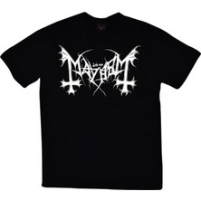stonedfame Mayhem Baskılı T-Shirt