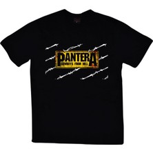 stonedfame Pantera Baskılı T-Shirt