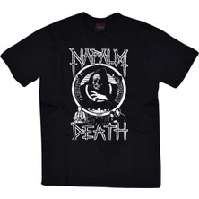 stonedfame Napalm Death Baskılı T-Shirt