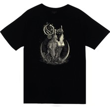 stonedfame Opeth Baskılı T-Shirt