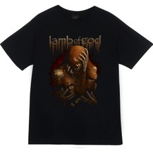 stonedfame Lamb Of God Baskılı T-Shirt
