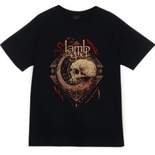 stonedfame Lamb Of God Baskılı T-Shirt
