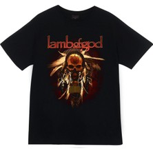 stonedfame Lamb Of God Baskılı T-Shirt